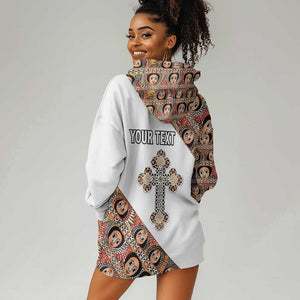 Personalized Ethiopia Hoodie Dress Ethiopian Orthodox Church Angel