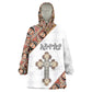 Personalized Ethiopia Kid Wearable Blanket Hoodie Ethiopian Orthodox Church Angel