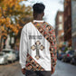 Personalized Ethiopia Long Sleeve Shirt Ethiopian Orthodox Church Angel