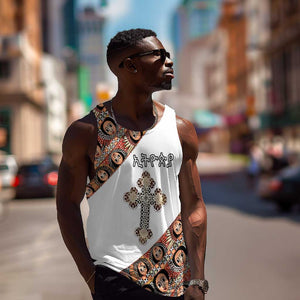 Personalized Ethiopia Men Tank Top Ethiopian Orthodox Church Angel