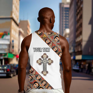 Personalized Ethiopia Men Tank Top Ethiopian Orthodox Church Angel