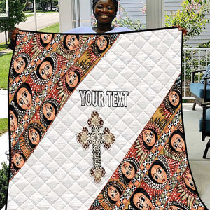 Personalized Ethiopia Quilt Ethiopian Orthodox Church Angel