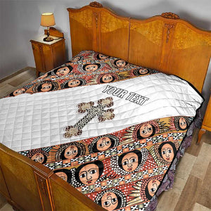 Personalized Ethiopia Quilt Ethiopian Orthodox Church Angel