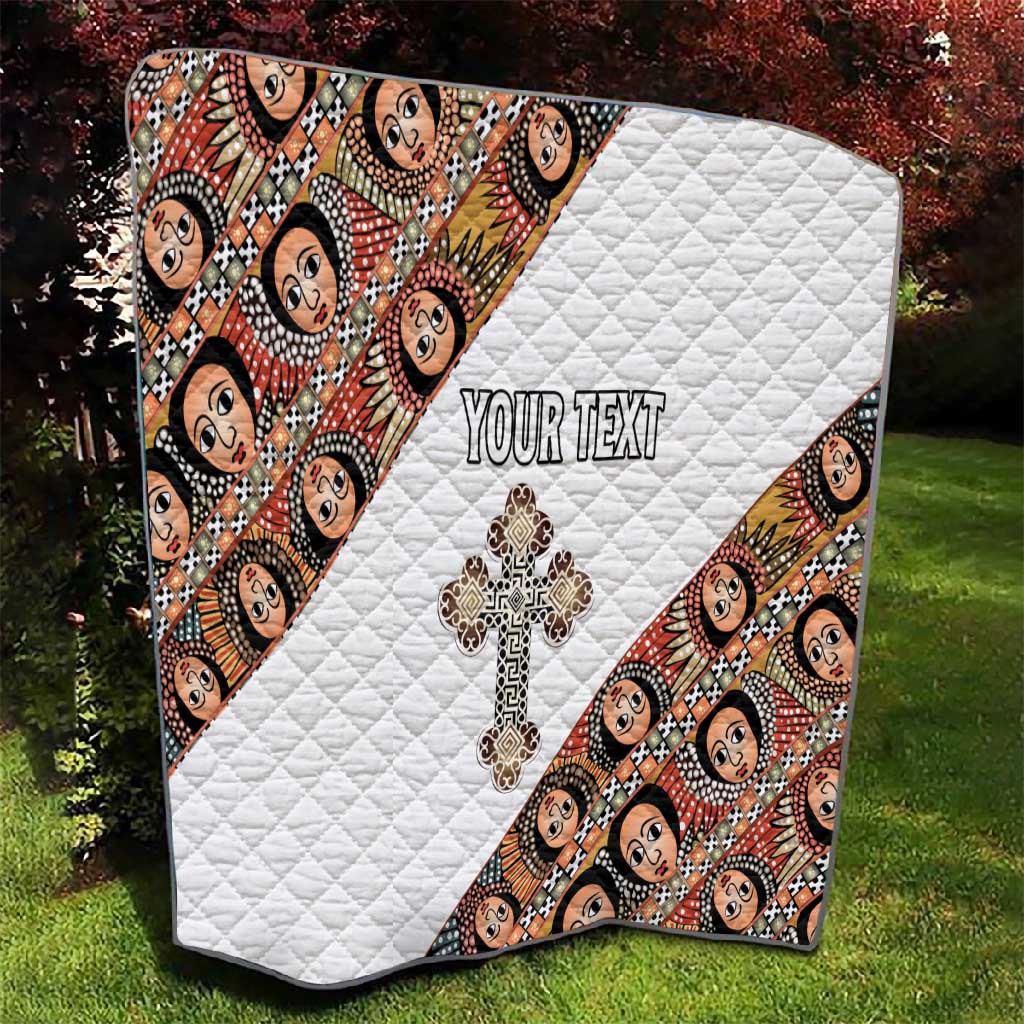 Personalized Ethiopia Quilt Ethiopian Orthodox Church Angel