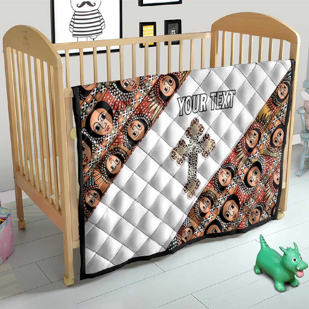 Personalized Ethiopia Quilt Ethiopian Orthodox Church Angel