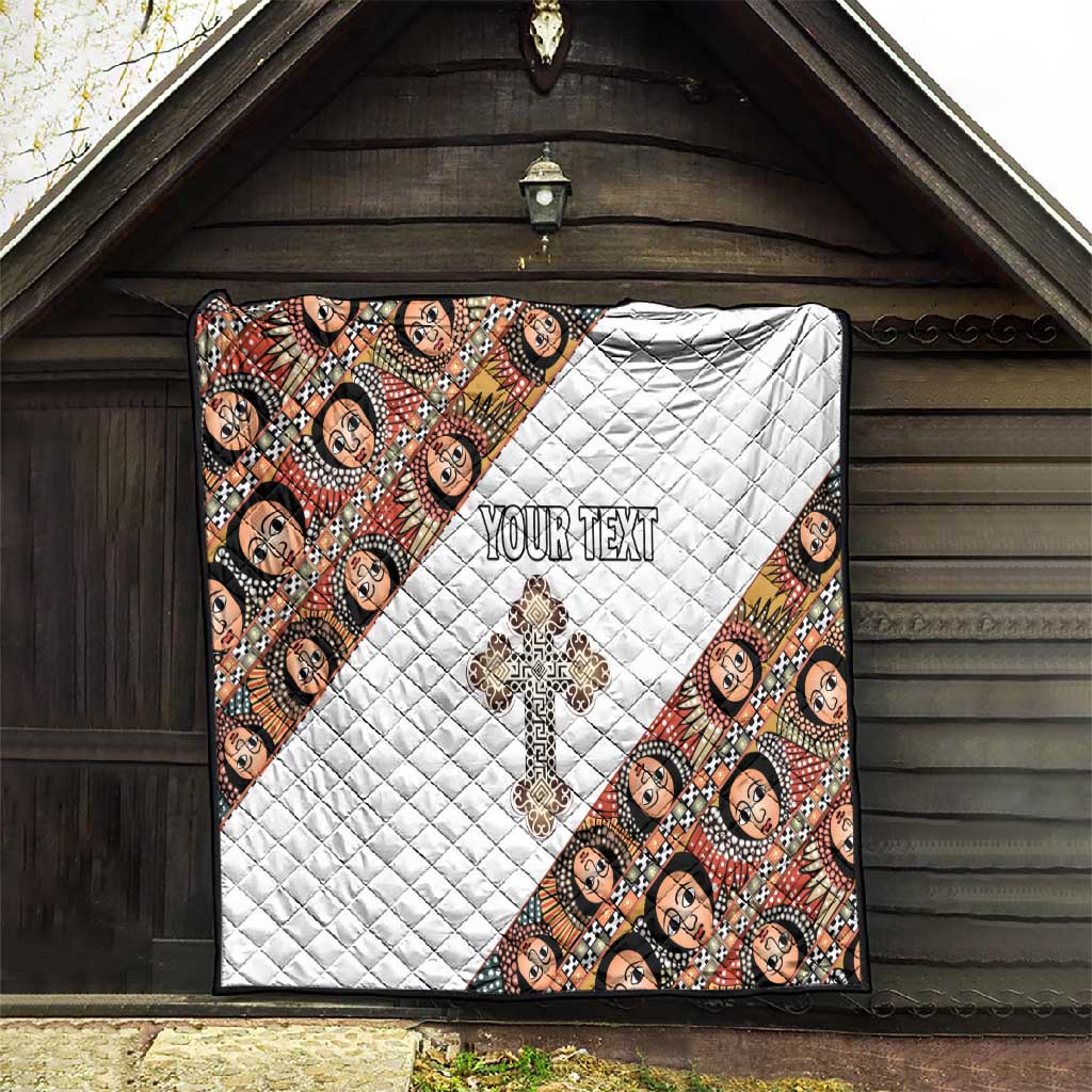 Personalized Ethiopia Quilt Ethiopian Orthodox Church Angel