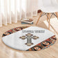 Personalized Ethiopia Round Carpet Ethiopian Orthodox Church Angel