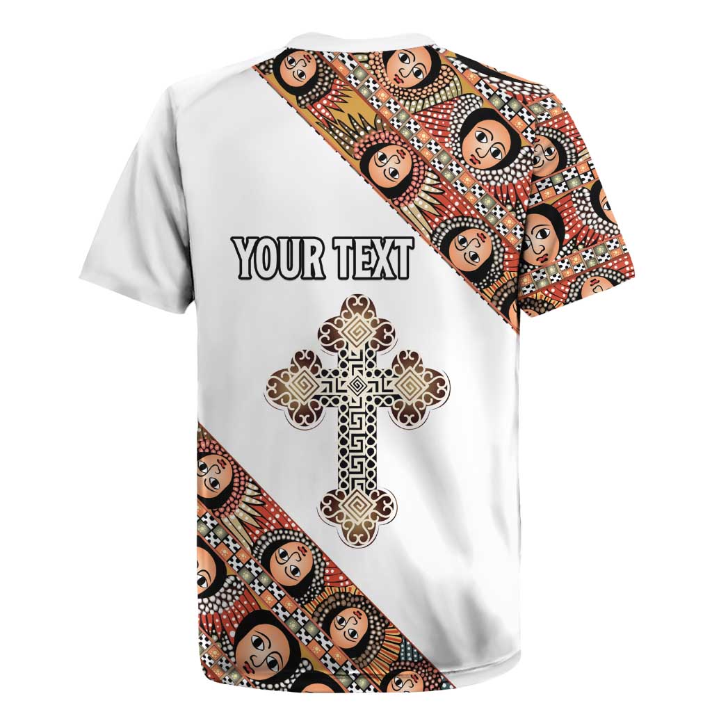 Personalized Ethiopia Rugby Jersey Ethiopian Orthodox Church Angel