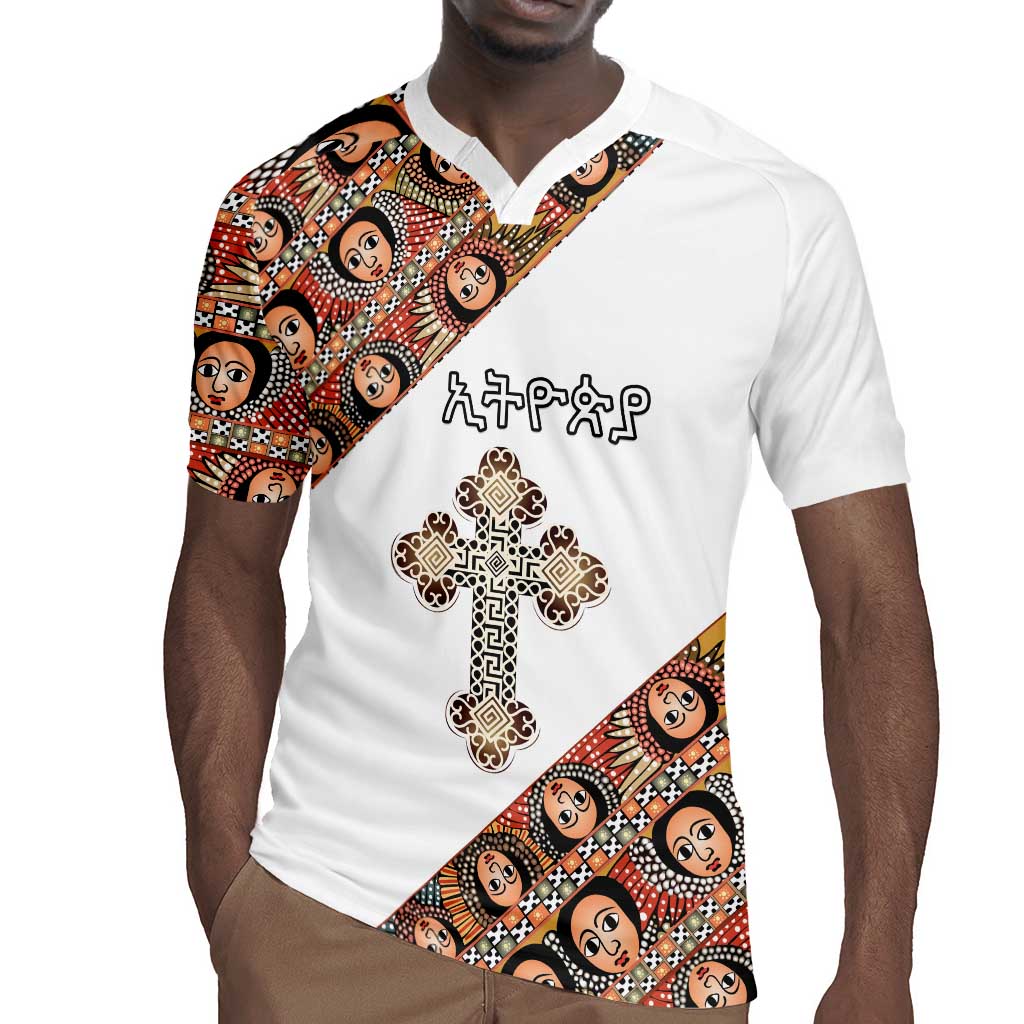 Personalized Ethiopia Rugby Jersey Ethiopian Orthodox Church Angel