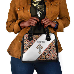 Personalized Ethiopia Shoulder Handbag Ethiopian Orthodox Church Angel