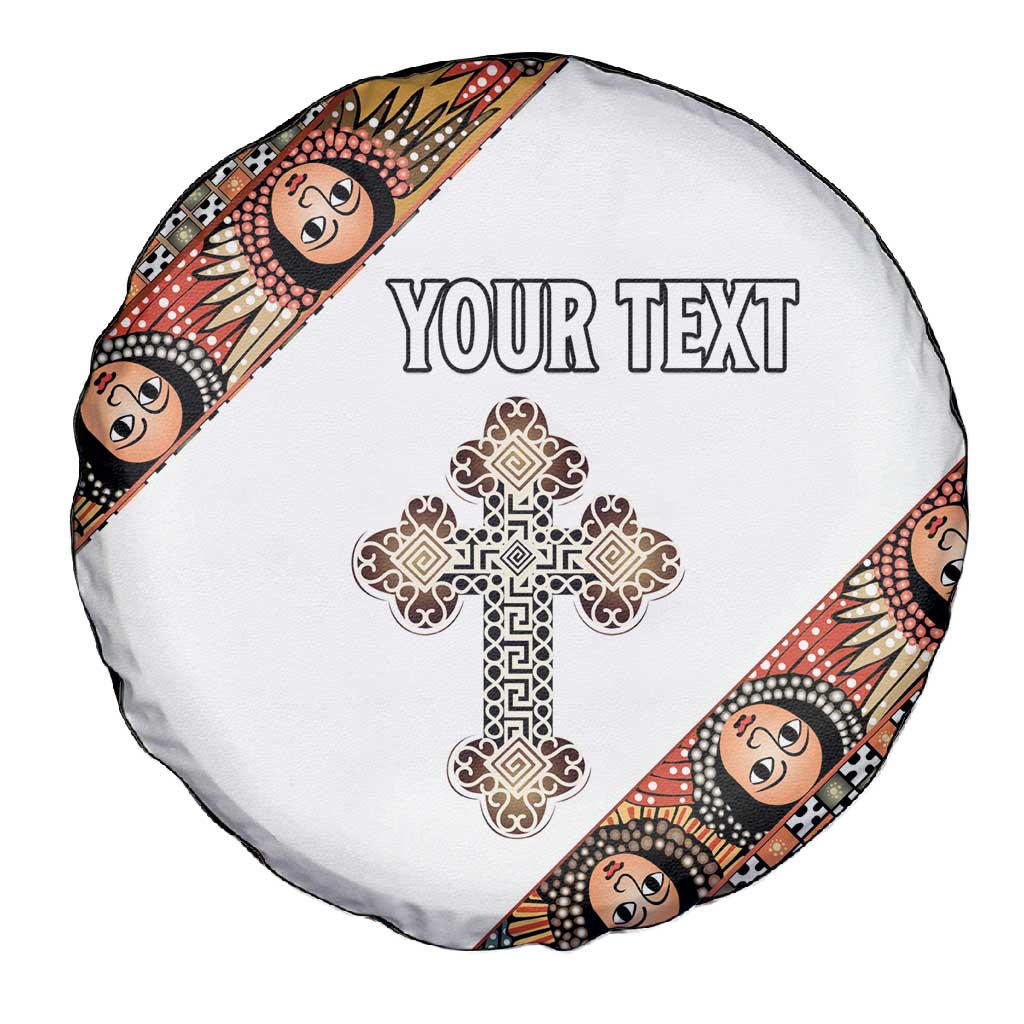Personalized Ethiopia Spare Tire Cover Ethiopian Orthodox Church Angel