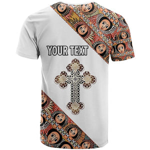 Personalized Ethiopia T shirt Ethiopian Orthodox Church Angel