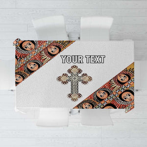 Personalized Ethiopia Tablecloth Ethiopian Orthodox Church Angel