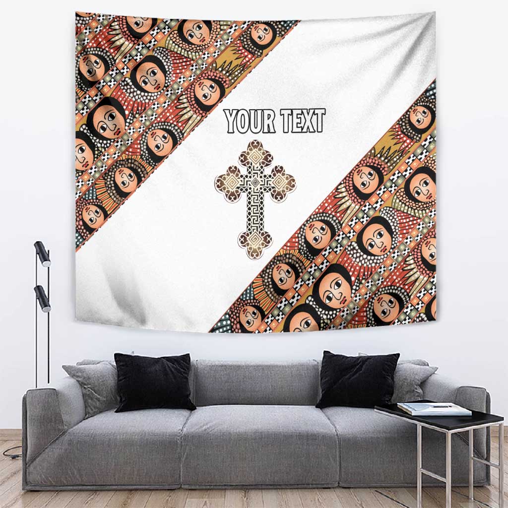 Personalized Ethiopia Tapestry Ethiopian Orthodox Church Angel