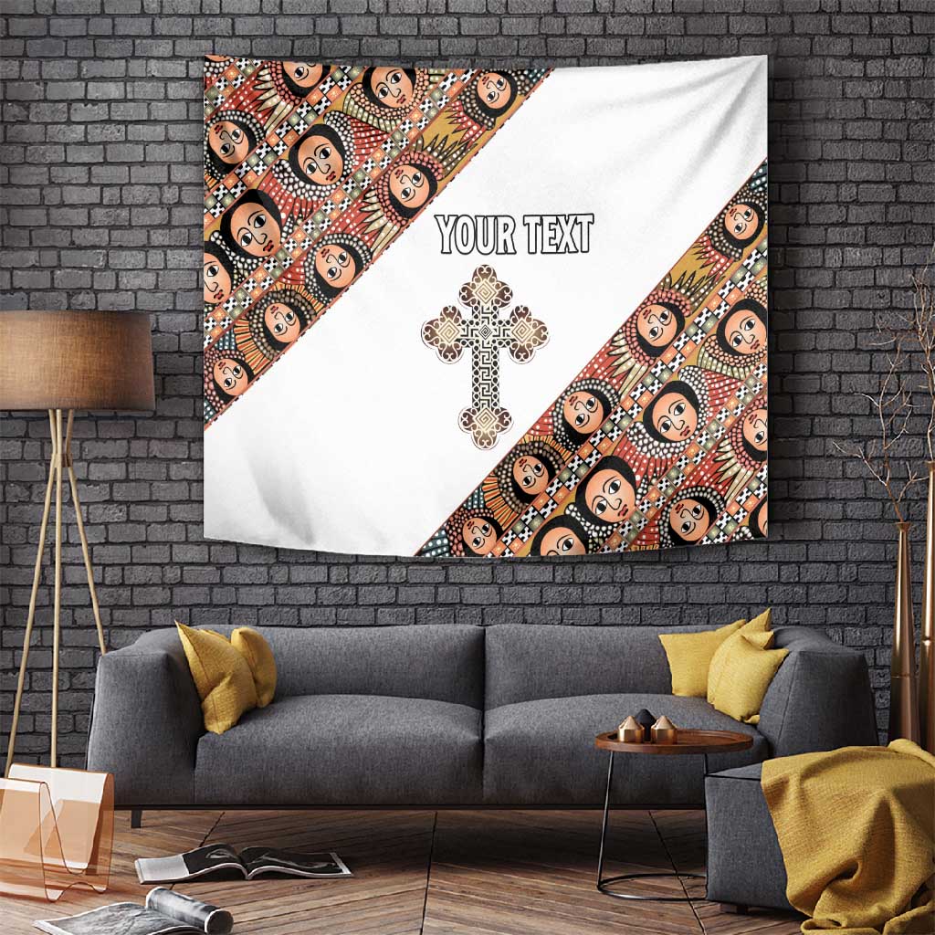 Personalized Ethiopia Tapestry Ethiopian Orthodox Church Angel