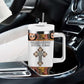 Personalized Ethiopia Tumbler With Handle Ethiopian Orthodox Church Angel