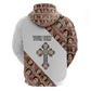 Personalized Ethiopia Zip Hoodie Ethiopian Orthodox Church Angel