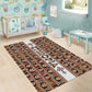 Personalized Ethiopia Area Rug Ethiopian Tewahedo Angel Orthodox