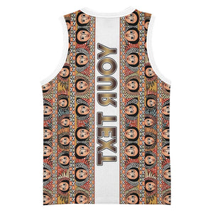 Personalized Ethiopia Basketball Jersey Ethiopian Tewahedo Angel Orthodox - African Pride