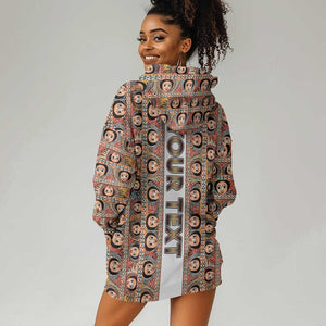 Personalized Ethiopia Hoodie Dress Ethiopian Tewahedo Angel Orthodox