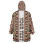 Personalized Ethiopia Kid Wearable Blanket Hoodie Ethiopian Tewahedo Angel Orthodox