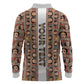 Personalized Ethiopia Long Sleeve Polo Shirt Ethiopian Tewahedo Angel Orthodox