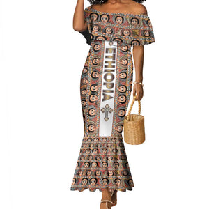 Personalized Ethiopia Mermaid Dress Ethiopian Tewahedo Angel Orthodox