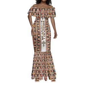 Personalized Ethiopia Mermaid Dress Ethiopian Tewahedo Angel Orthodox