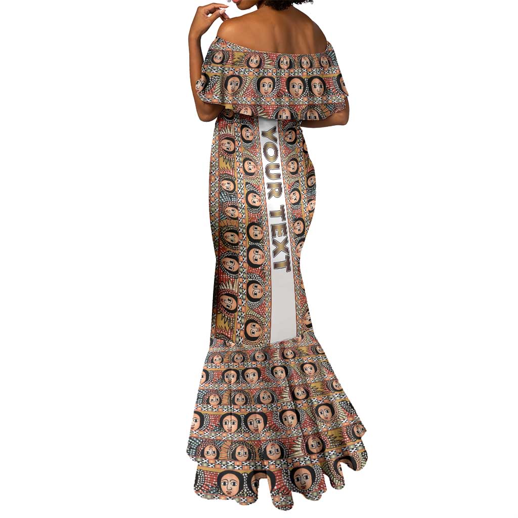 Personalized Ethiopia Mermaid Dress Ethiopian Tewahedo Angel Orthodox