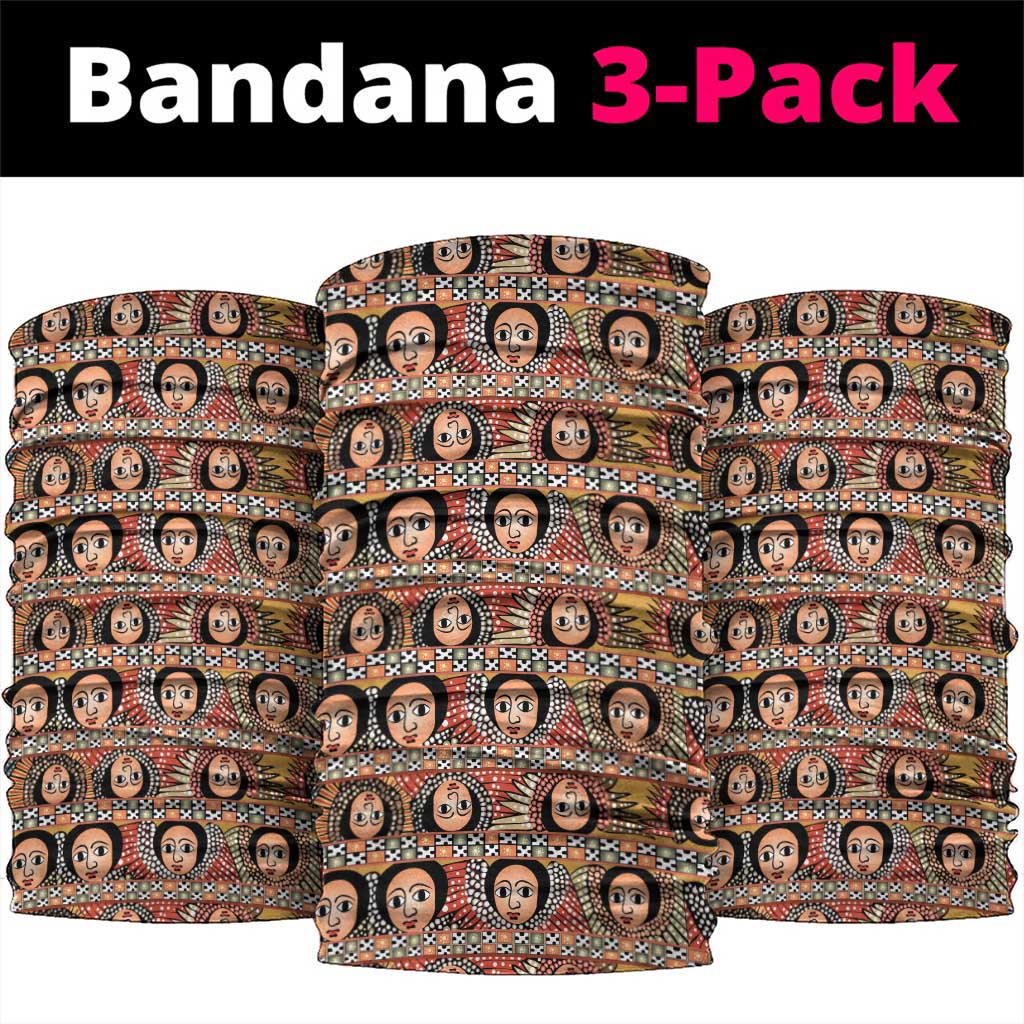 Ethiopia Neck Gaiter Ethiopian Tewahedo Angel Orthodox - African Pride