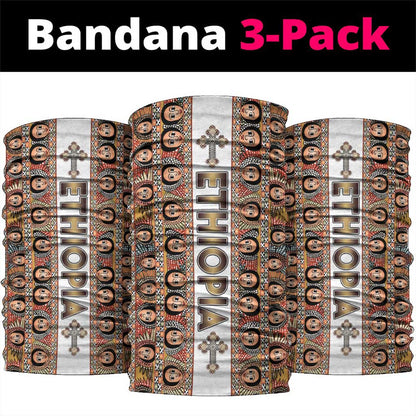 Ethiopia Neck Gaiter Ethiopian Tewahedo Angel Orthodox LT15
