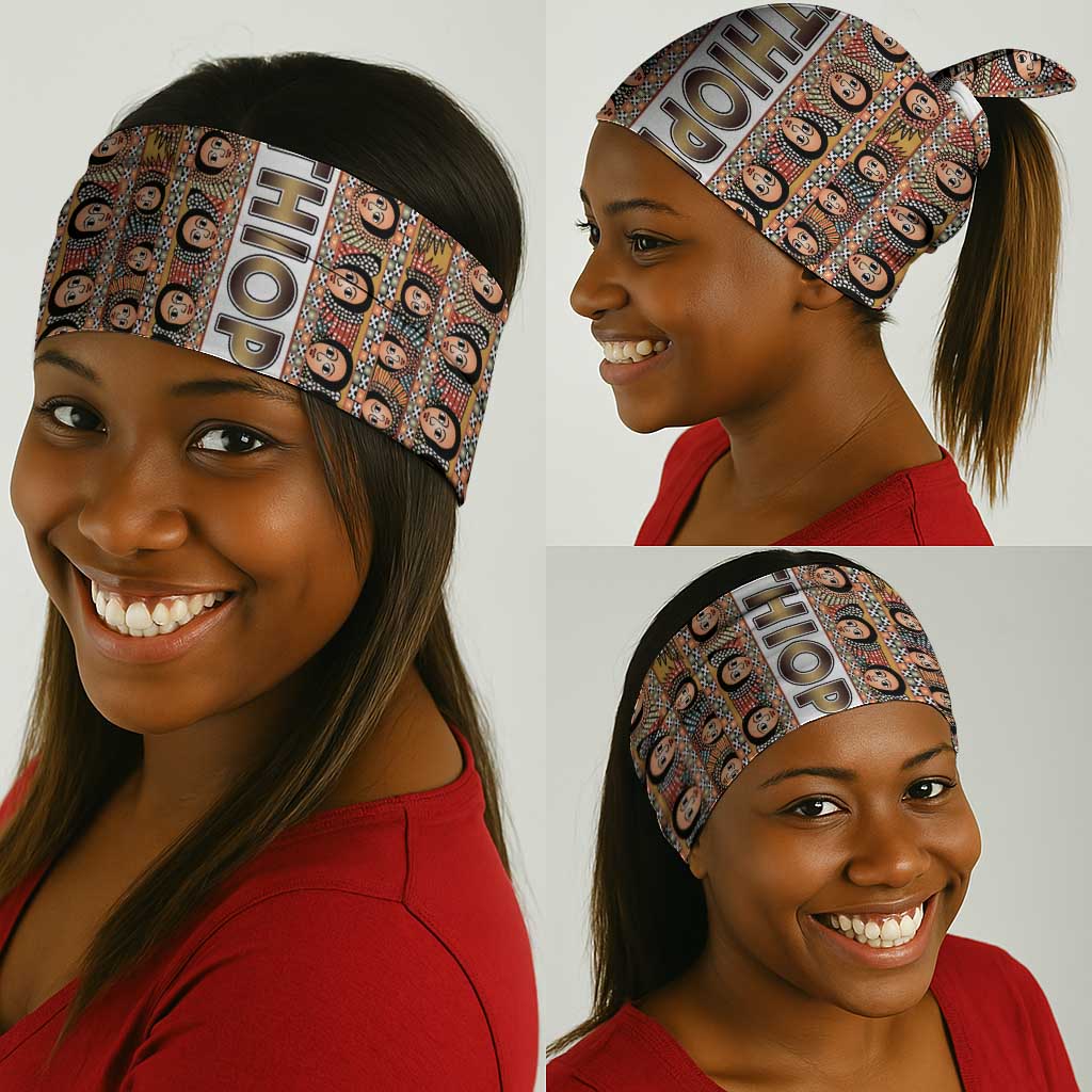 Ethiopia Neck Gaiter Ethiopian Tewahedo Angel Orthodox LT15