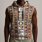 Personalized Ethiopia Sleeveless Hoodie Ethiopian Tewahedo Angel Orthodox - African Pride