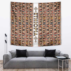 Personalized Ethiopia Tapestry Ethiopian Tewahedo Angel Orthodox