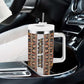 Personalized Ethiopia Tumbler With Handle Ethiopian Tewahedo Angel Orthodox