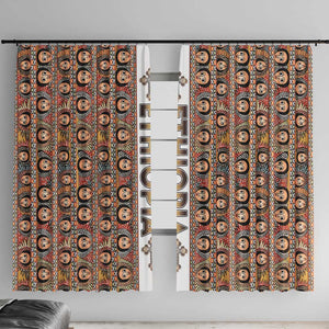 Personalized Ethiopia Window Curtain Ethiopian Tewahedo Angel Orthodox