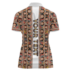 Personalized Ethiopia Women Polo Shirt Ethiopian Tewahedo Angel Orthodox