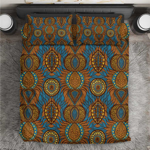 Tribal Earth African Ankara Pattern Bedding Set