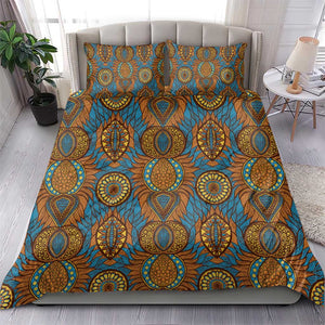 Tribal Earth African Ankara Pattern Bedding Set