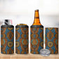 Tribal Earth African Ankara Pattern 4 in 1 Can Cooler Tumbler
