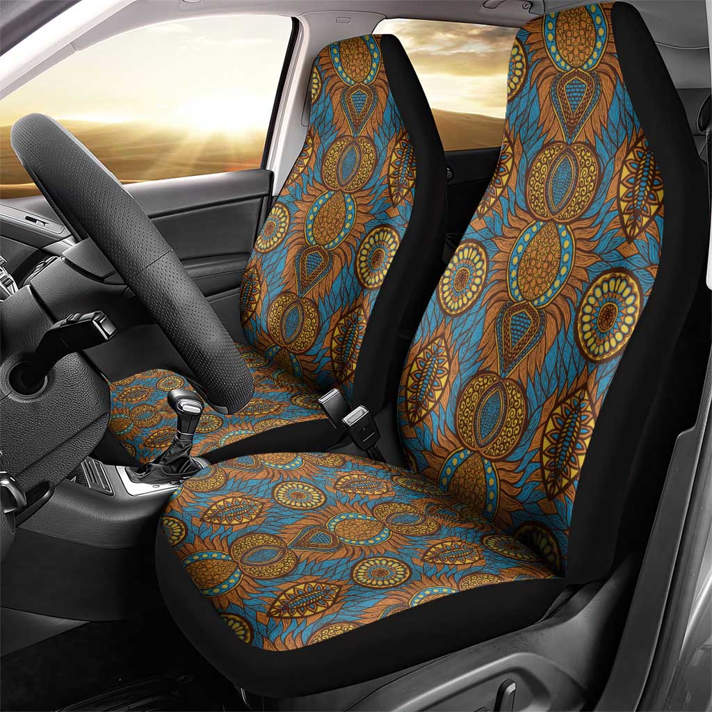Tribal Earth African Ankara Pattern Car Seat Cover