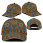 Tribal Earth African Ankara Pattern Classic Cap