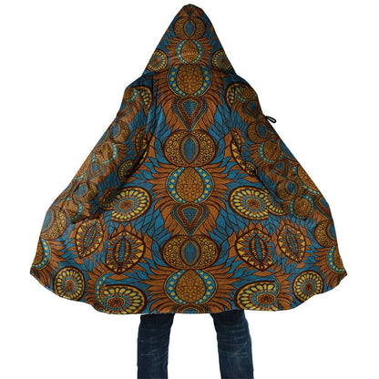 Tribal Earth African Ankara Pattern Cloak