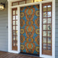 Tribal Earth African Ankara Pattern Door Cover