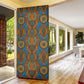 Tribal Earth African Ankara Pattern Door Cover