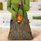 Tribal Earth African Ankara Pattern Grocery Bag