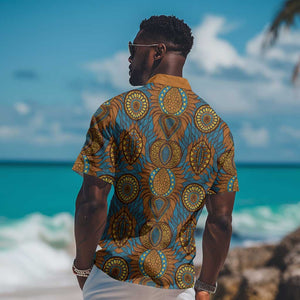 Tribal Earth African Ankara Pattern Hawaiian Shirt