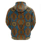 Tribal Earth African Ankara Pattern Hoodie