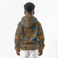 Tribal Earth African Ankara Pattern Kid Hoodie