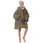 Tribal Earth African Ankara Pattern Kid Wearable Blanket Hoodie